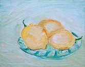 Lemons in Venetian Glass Oil