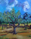 Olive Tree, St. Remy #2 Oil