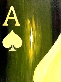 Glowing Aces close up Acrylic