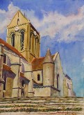 Van Gogh's Church, Averny, France