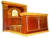 Custom King Sized Bed Wood