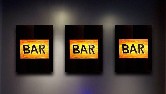 Slot Machine Gold Bars#1 Acrylic