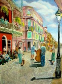 New Orleans musicians, before... Pastel