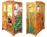 Hand Painted Armoire