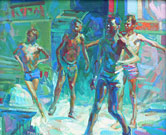 Hot Day (1972) Oil