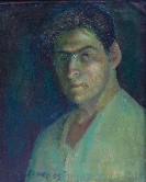 Early Self Portrait (1935) Oil