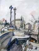 Paris (1937) Watercolor