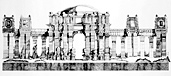 The Palace of Fine Arts Pen and Ink