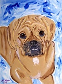 Jenni's Dog (Roxie) Acrylic