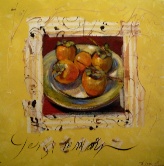 Dominique Caron's A nest of Persimmons