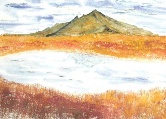 94 Ogilvie Mountains The Yukon Watercolor