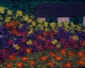 Monet's House Pastel