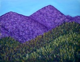 Purple Hills Pastel