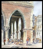 Venetian Market Watercolor