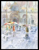 Piazza San Marco Watercolor