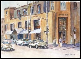 Market Hall Watercolor