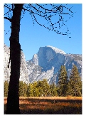 Half Dome from the Valley Photography, Color