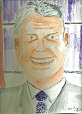 159 Jimmy Carter Watercolor
