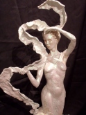 Serpentine Dance, Homage to Art Nouveau Sculptors Ceramic