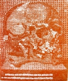 Knowledge and Destiny, plate 1 proof Woodcut