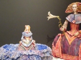 Homage to Velazquez, princess inside Box Mother Ceramic