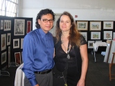 Open Studios Event's Javier and Sylvia