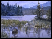 Lac Beauvert Watercolor