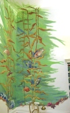 Kelp Forest Mural in Bathroom Acrylic