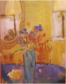Interior, Arrangement with Turquoise Vase