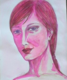 Portrait in pink