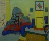 Untitled Interior (1941) Oil