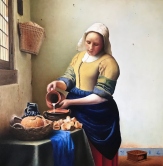Vermeer's Milkmaid Oil