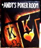 PERSONALIZED OR CUSTOMIZED POKER PAINTING