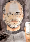 178 Steve Jobs Watercolor