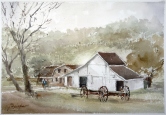The Old Ranch Watercolor