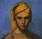 Elena Zolotnitsky's Girl in the Yellow Turban (Study)