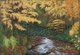 Autumn Stream Acrylic