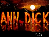 ANN AND DICK Acrylic