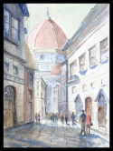 Duomo (Florence) Watercolor