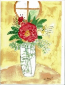 Mesart #306 Early Rose 6/1/2013 Watercolor