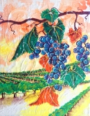 Through Grapes