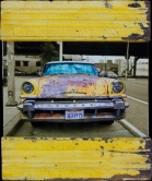 Yellow Car, San Francisco Mixed Media