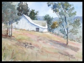 White Barn Napa Watercolor