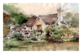 Pelican Inn Watercolor