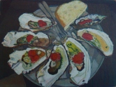 Bright Moments II: Oysters Etching
