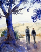 Bollinger Canyon Trail Watercolor