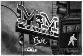 M&M tavern Etching