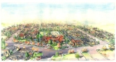 Foothill, Fresno, CA Watercolor