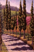 Tuscan Cypress Road Oil