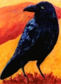 Raven VII Acrylic